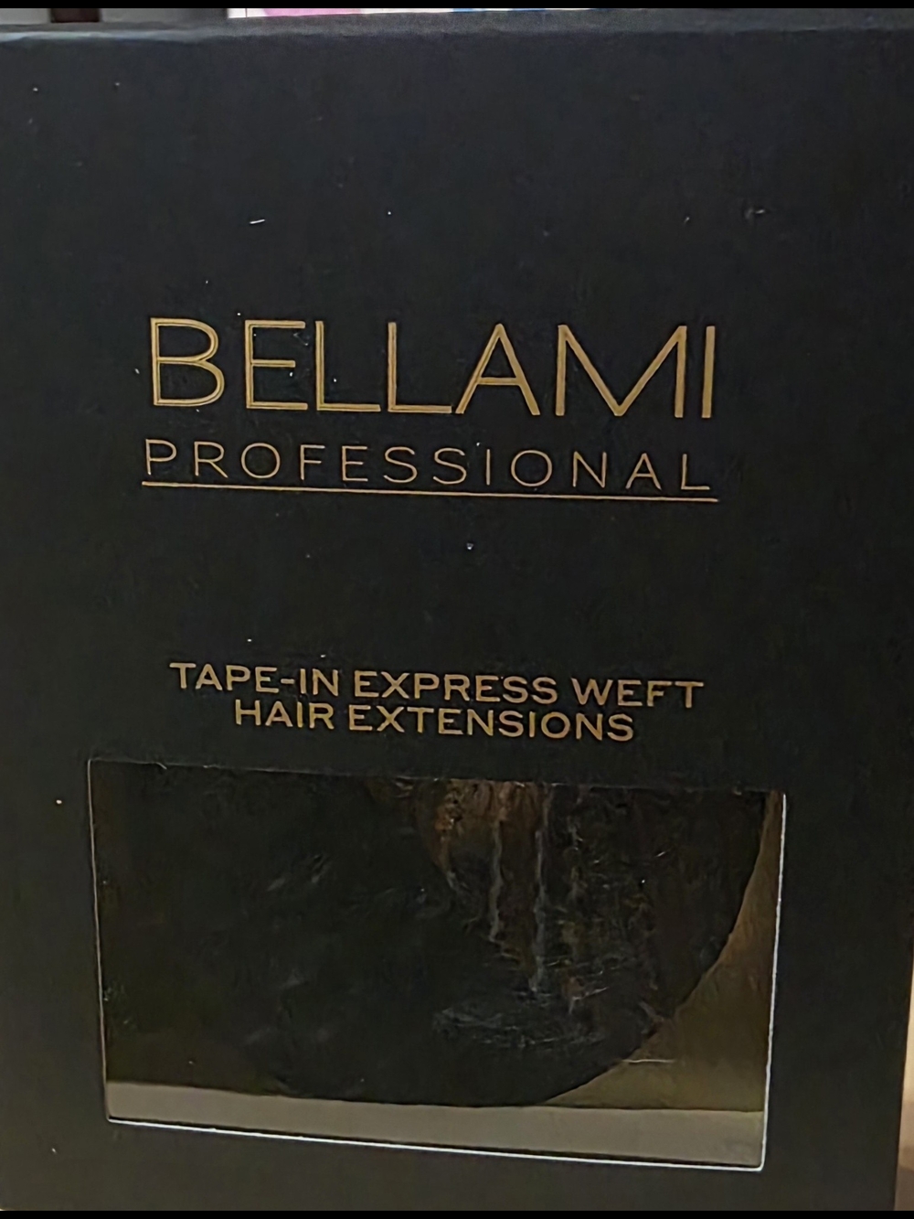 Bellami Professional Tape-In Express Weft Hair Extensions - Black